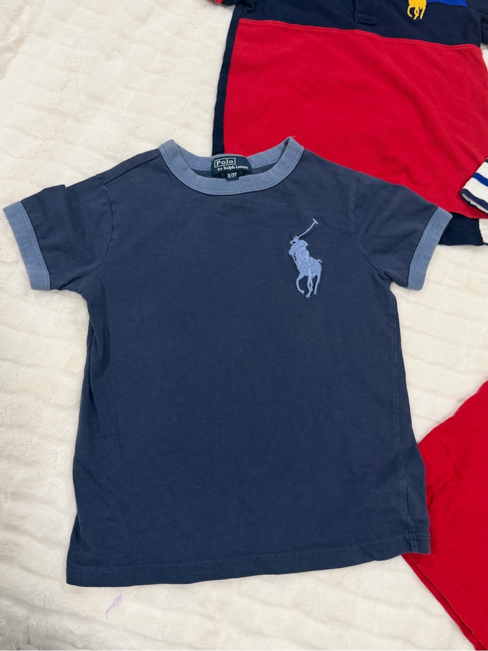 Polo Ralph Lauren Shirt Bundle of 4 TODDLER BOYS Summer Clothes size 3T - Picture 2 of 7